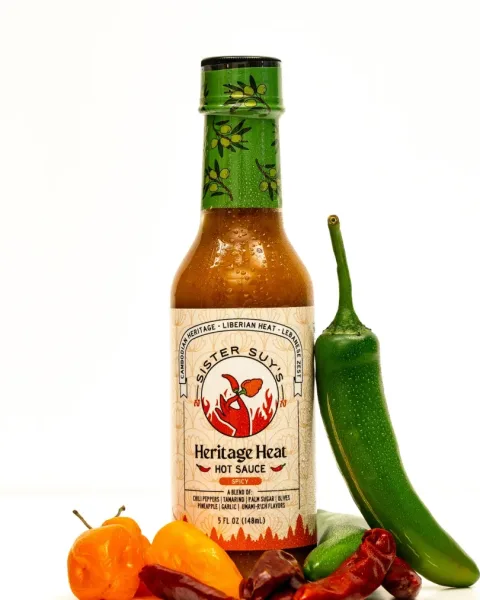 Sister Suy's Hot Sauce Heritage Heat