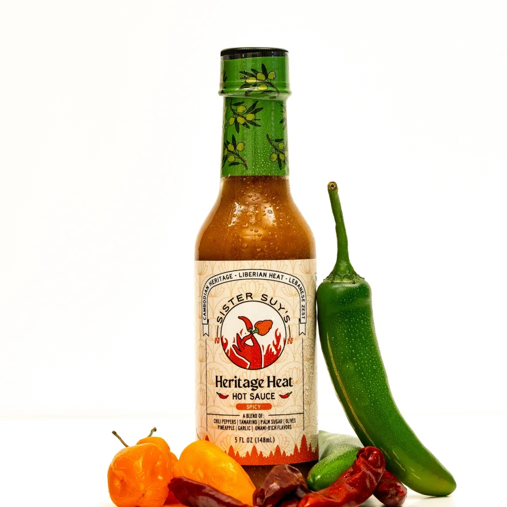 Sister Suy's Hot Sauce Heritage Heat